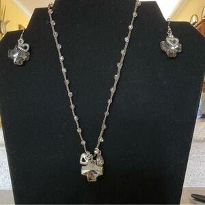 Brighton Crystal karma cross 3 piece set